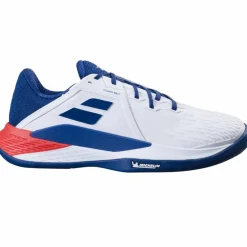 Propulse Fury 3 clay tennisschoenen heren white estate blue*Babolat