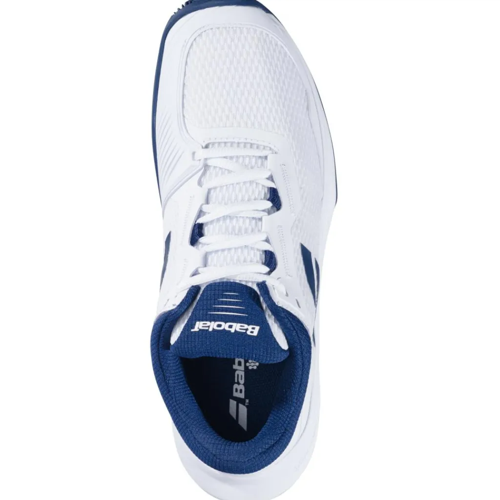 SFX 4 Clay tennisschoenen heren white estate blue*Babolat Best