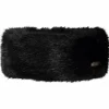 Fur hoofdband dames black*Barts New