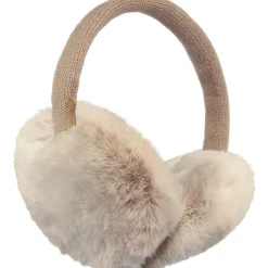 Fur oorwarmers sand*Barts Best
