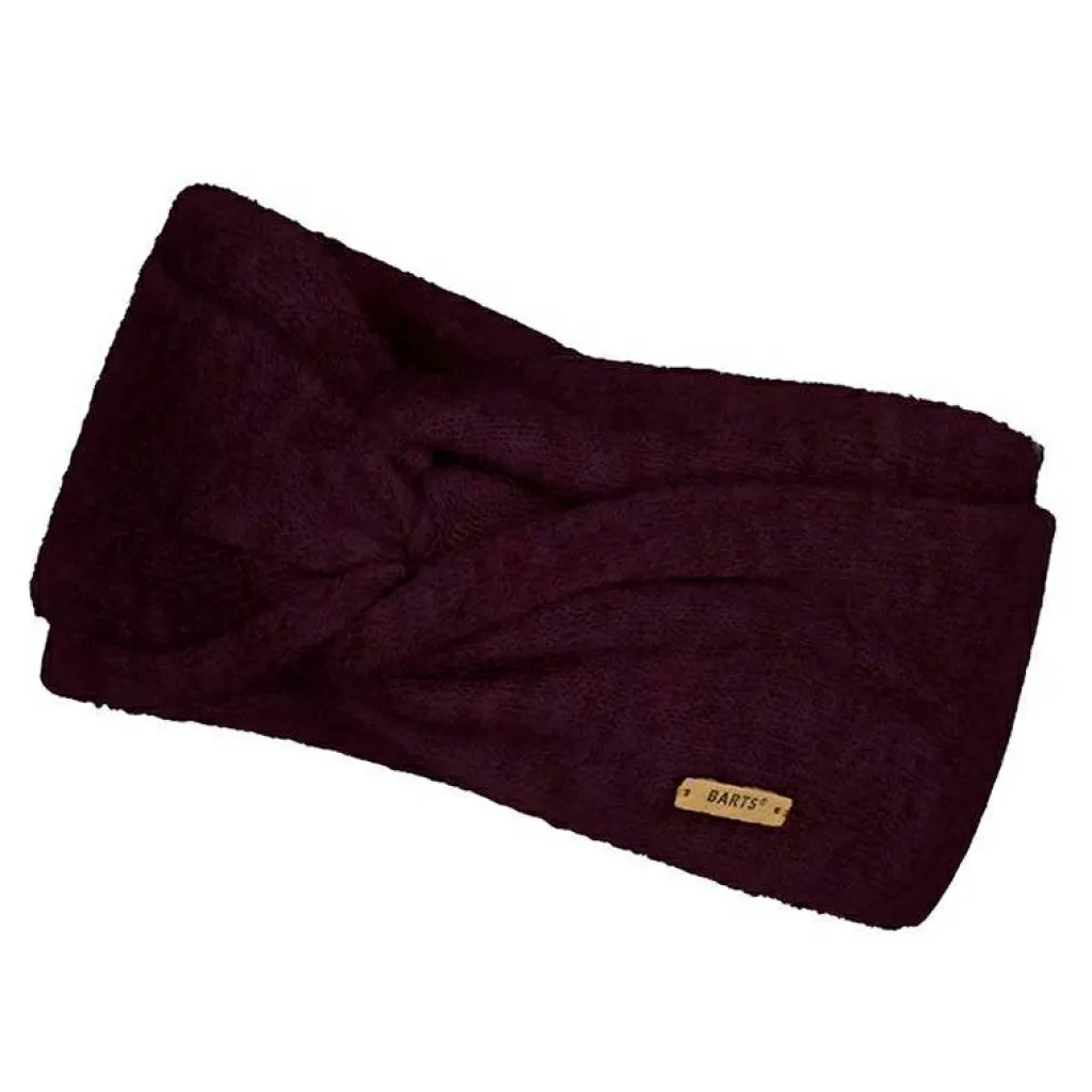 Witzia hoofdband dames aubergine*Barts