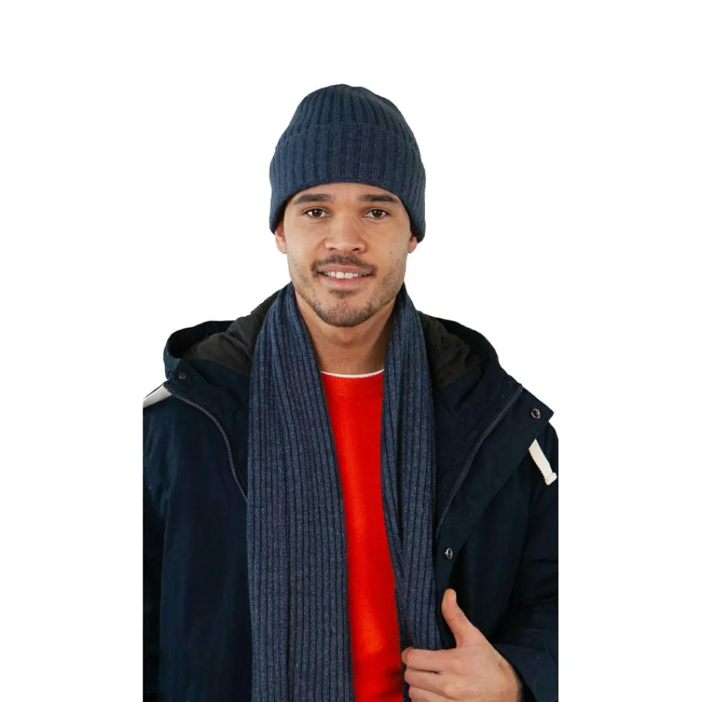 Wyoni muts heren navy*Barts