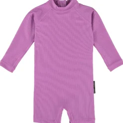Orchid Ribbed badpak baby purple*Beach & Bandits Best