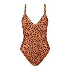 Leopard Spots V-hals badpak dames*Beachlife Sale