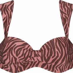 Zebra bandeau bikini top dames*Beachlife Best