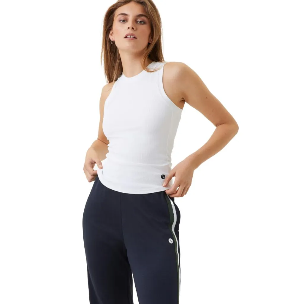 Ace Rib Pocket tennis tanktop dames brilliant white*Björn Borg New