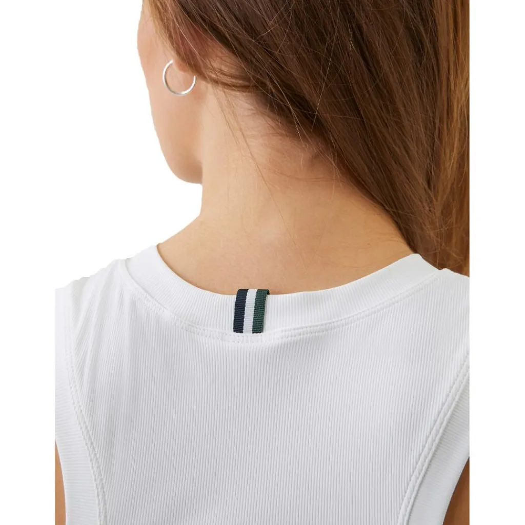 Ace Rib Pocket tennis tanktop dames brilliant white*Björn Borg New