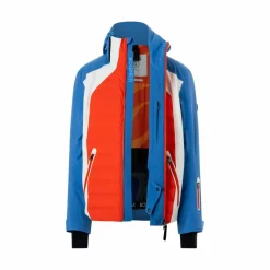 Jorik winterjas heren coral blue white*Bogner Best