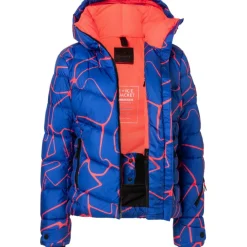 Saelly winterjas dames amparo blue orange*Bogner Sale