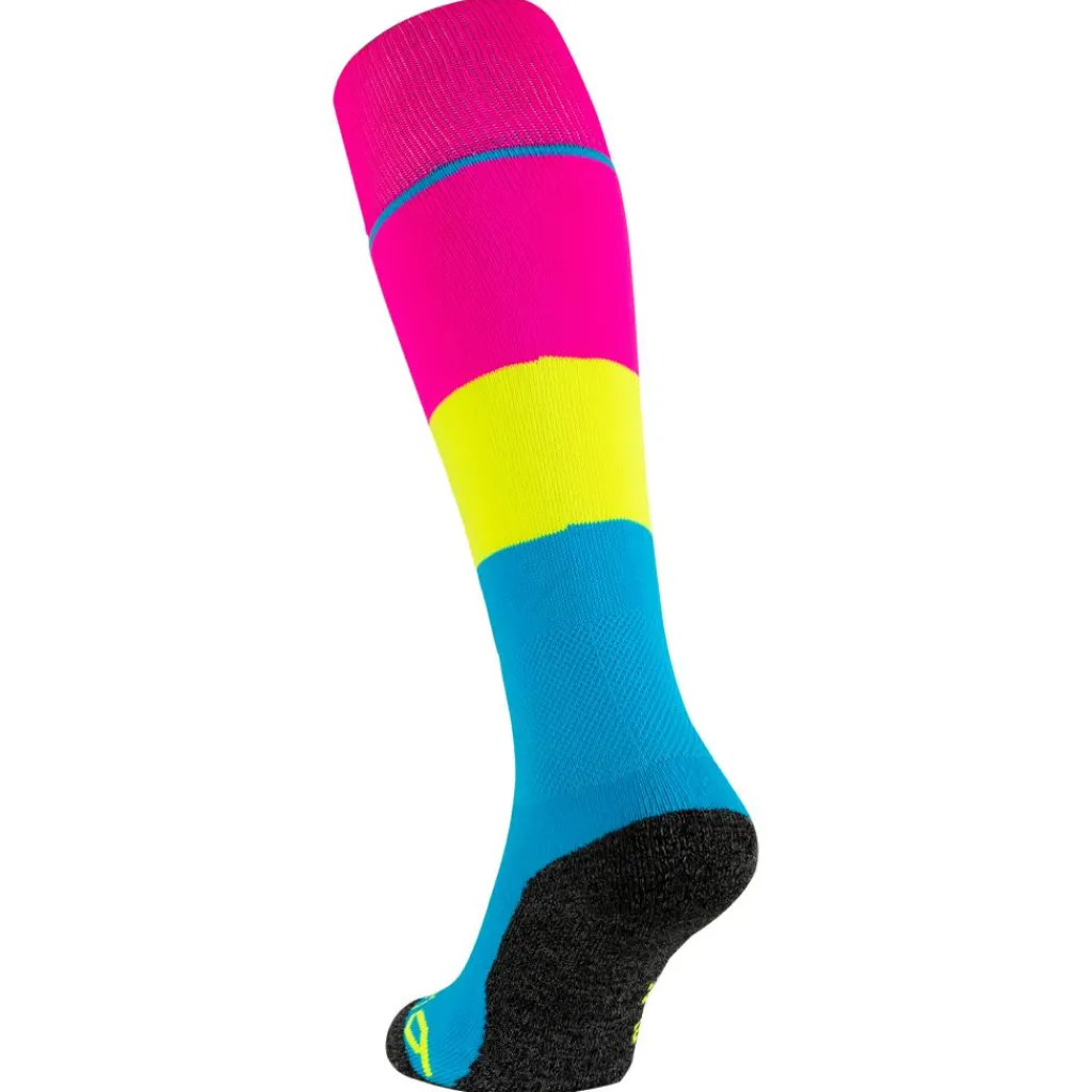 Blocks hockeysokken neon colorblock*Brabo Clearance