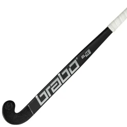 Elite 5 Carbon WTB Extreme Low Bow hockeystick  black silver - 36,5 inch L*Brabo Clearance