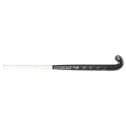 Elite 5 Carbon WTB Extreme Low Bow hockeystick  black silver - 36,5 inch L*Brabo Clearance