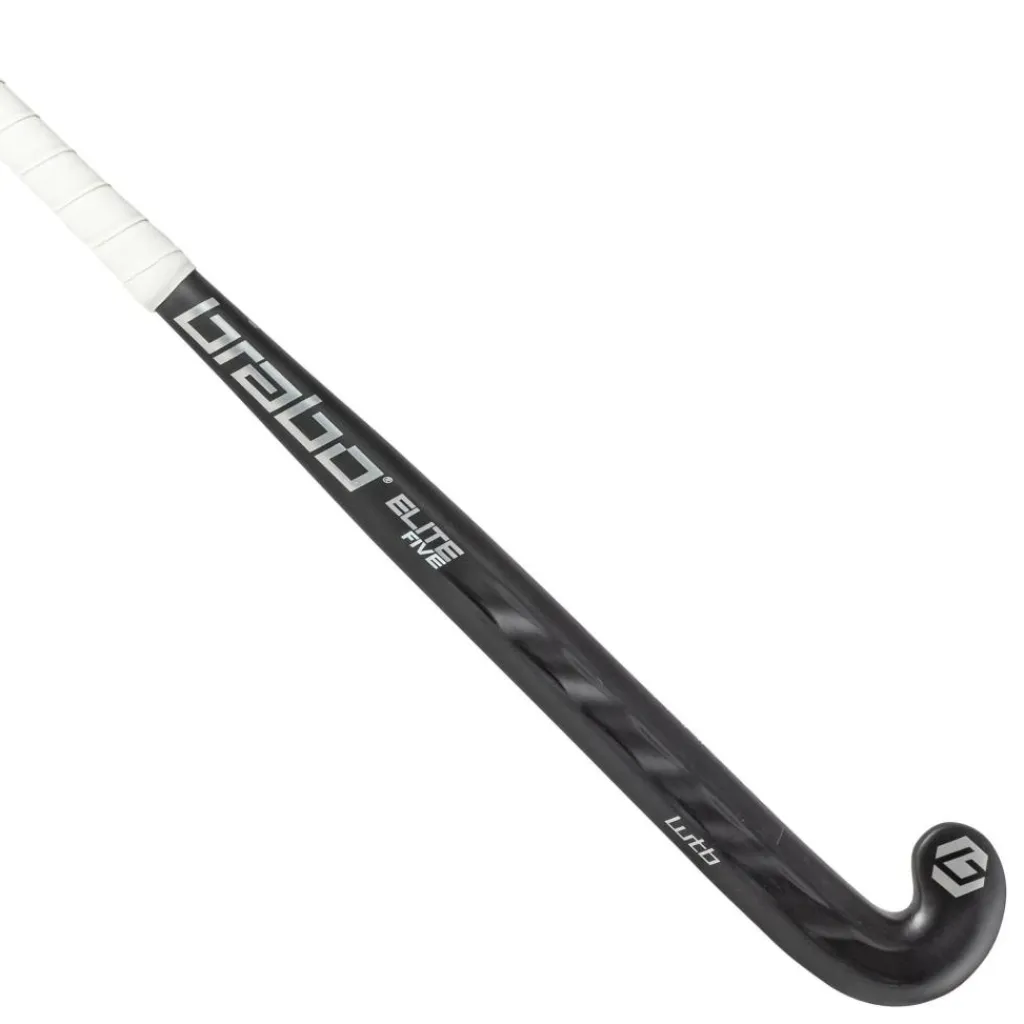 Elite 5 Carbon WTB Low Bow hockeystick black silver*Brabo Online