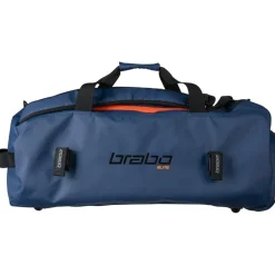 Elite hockeytas navy orange*Brabo