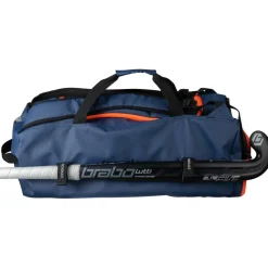 Elite hockeytas navy orange*Brabo