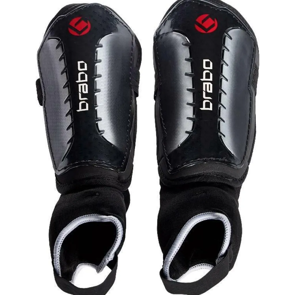 F4 Metallic scheenbeschermers junior zwart*Brabo Discount