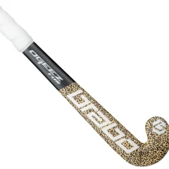O'GEEZ Baby hockeystick junior leopard black - 18 inch*Brabo Hot
