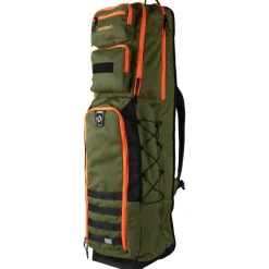 Traditional 5 sticks hockeytas green orange*Brabo Hot