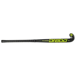 Traditional Carbon 60 Classic Curve hockeystick black neon green*Brabo Clearance