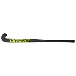 Traditional Carbon 60 Classic Curve hockeystick black neon green*Brabo Clearance