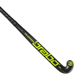 Traditional Carbon 60 Classic Curve hockeystick black neon green*Brabo Clearance