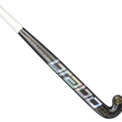 Traditional Carbon 100 Low Bow hockeystick black gold*Brabo Clearance