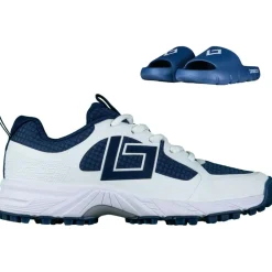 Tribute hockeyschoenen junior navy white inclusief slippers*Brabo Outlet