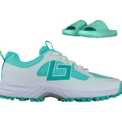 Tribute hockeyschoenen junior aqua white inclusief slippers*Brabo Online