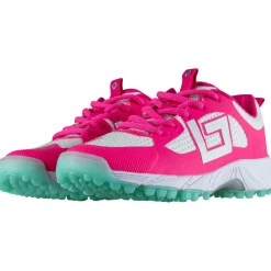 Tribute hockeyschoenen junior pink aqua inclusief slippers*Brabo Best