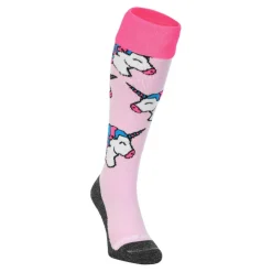 Unicorn hockeysokken soft pink*Brabo Hot