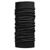 Lightweight Merino Wool Tubular col solid black*Buff Online