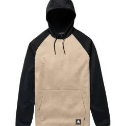 Crown hoodie heren summit taupe true black*Burton Hot
