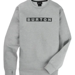 Oak sweater heren grey heather*Burton Online