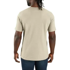 Logo Graphic shirt heren oat milk*Carhartt