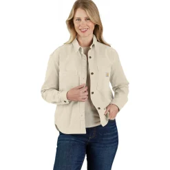 Montana blouse dames oat milk*Carhartt