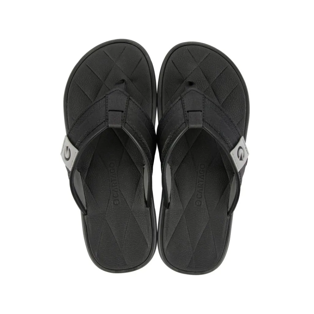 Malta VI slippers heren black*Cartago New