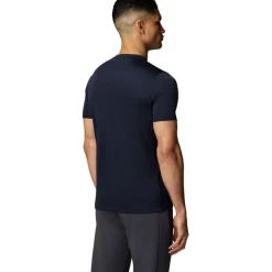 Adapt Short Graphic shirt heren midnight navy sky blue*Castore Discount