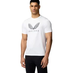 Adapt Short Graphic shirt heren white*Castore Best