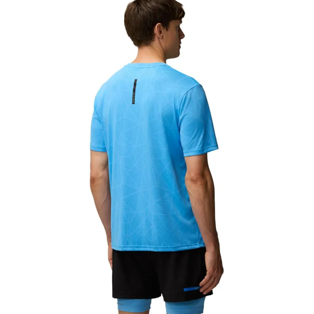 Engineered Knit shirt heren cool blue black*Castore Outlet