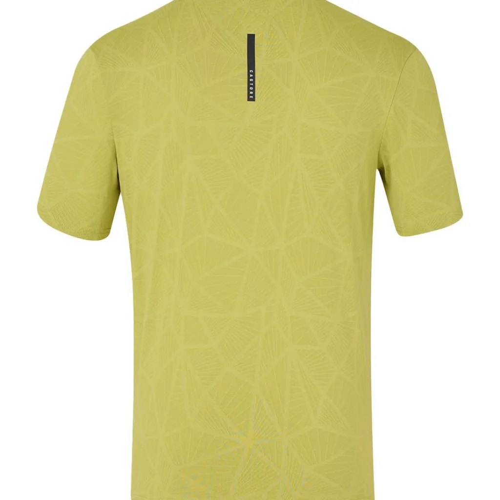 Engineered Knit shirt heren mustard black*Castore Online