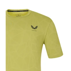 Engineered Knit shirt heren mustard black*Castore Online