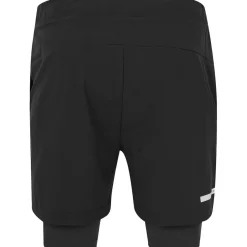 Flow 2-in-1 short heren black white*Castore New