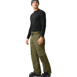 Flight skibroek heren dark olive*ColourWear Clearance