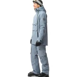 Foil anorak winterjas heren grey blue*ColourWear New