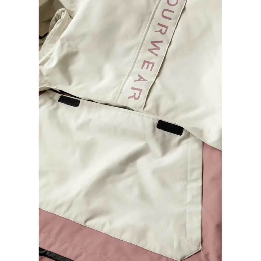 Signature anorak winterjas dames off-white*ColourWear Outlet