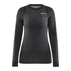 Core Wool Merino LS thermoshirt dames black*Craft