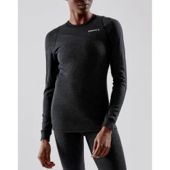 Core Wool Merino LS thermoshirt dames black*Craft