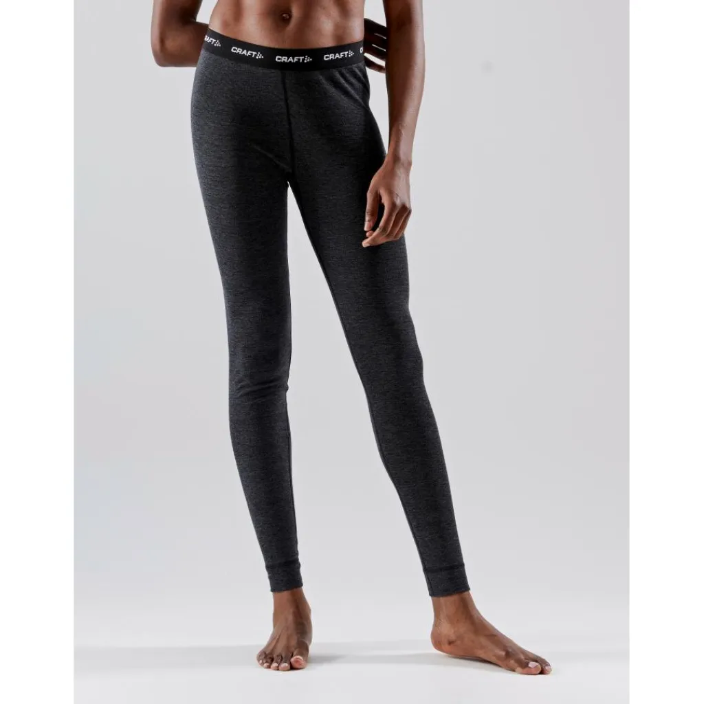 Core Wool Merino thermobroek dames black*Craft Sale