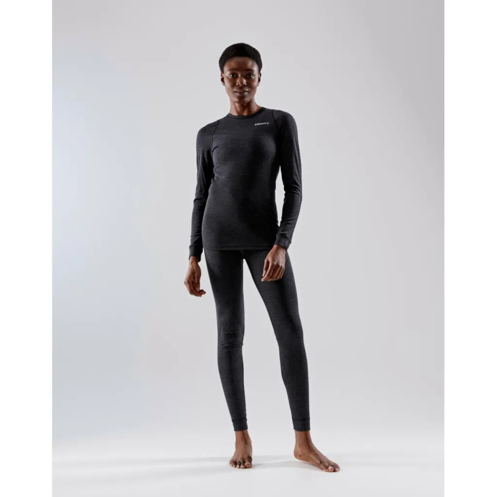 Core Wool Merino thermobroek dames black*Craft Sale