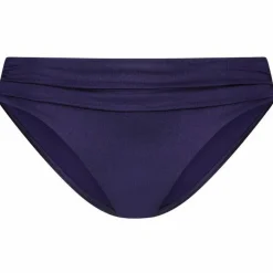 Satin Navy Mid Waist bikini broekje dames*Cyell Clearance